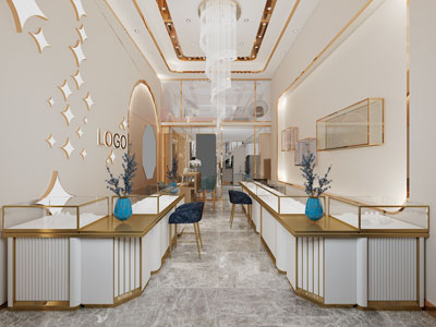 现代轻奢珠宝店