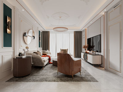 新古典轻奢客厅