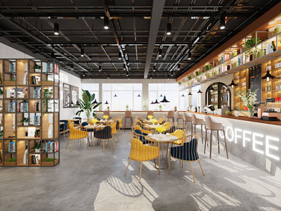 工业loft咖啡厅