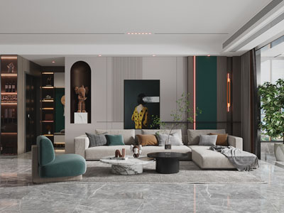 现代客厅