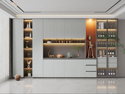 现代酒柜