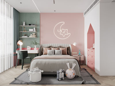 现代卧室儿童房