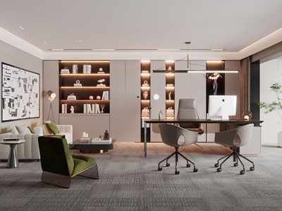 现代董事长经理办公室