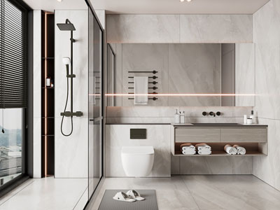 现代卫浴间洗手间