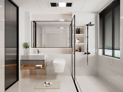 现代卫浴间洗手间