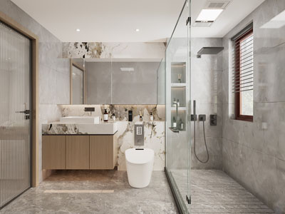 现代卫浴间洗手间