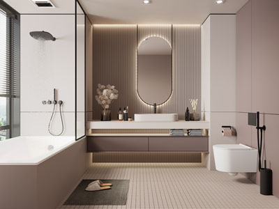 现代卫浴间洗手间