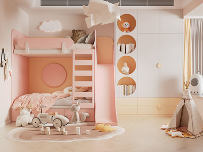 现代卧室儿童房