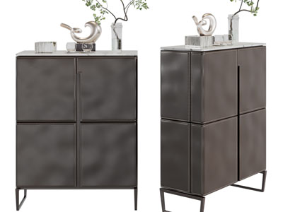 新中式玄关柜、边柜