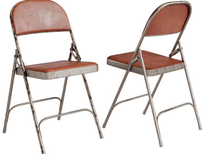 现代复古折叠休闲椅子