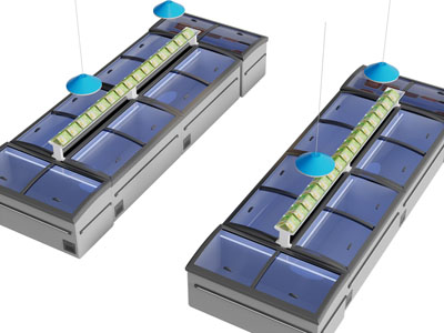 现代生鲜超市保鲜柜、冰箱