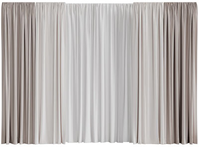 现代布艺窗帘窗纱