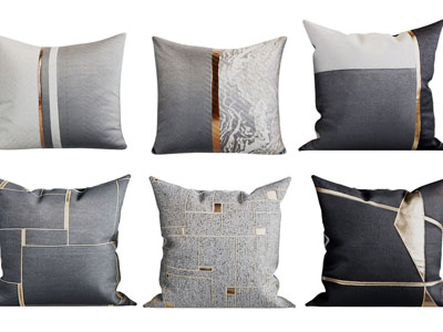 新中式方形靠垫抱枕