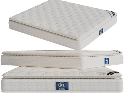 现代加厚长方形双人床垫