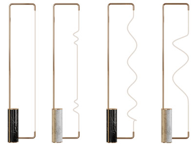 现代轻奢落地灯