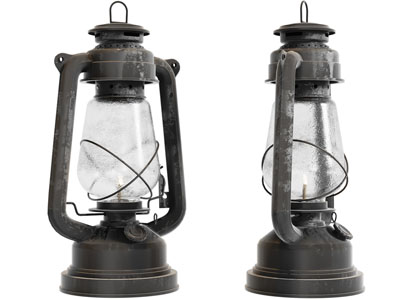 现代复古煤油灯、台灯