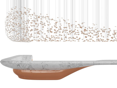 新中式前台接待台、吊灯