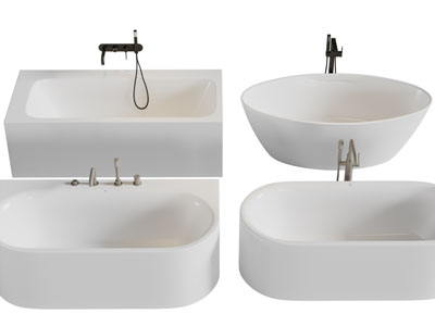 现代陶瓷方形、椭圆形洗手盆