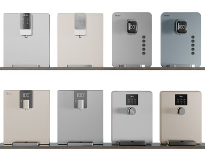 现代壁挂式即热净水器、饮水机