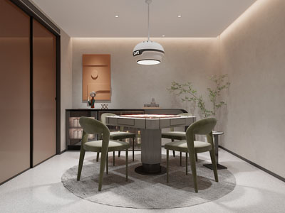 侘寂风娱乐室、休闲室