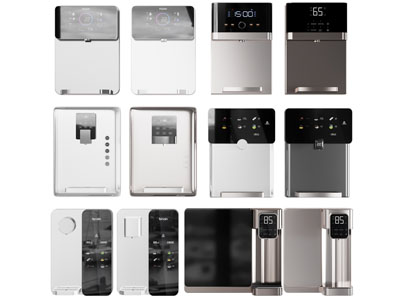 现代壁挂式净水器、饮水机