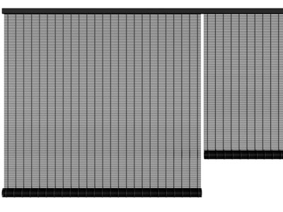 新中式竹帘、拉帘