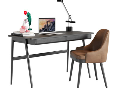 现代书桌椅组合