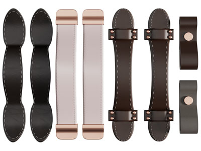 工业风皮带拉手3d模型 工业风皮带拉手