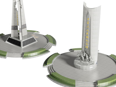 现代城市纪念碑、雕塑雕刻