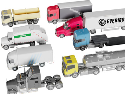 现代卡车、货车工程农机车