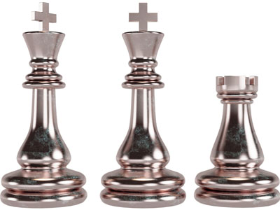 欧式国际象棋摆件组合