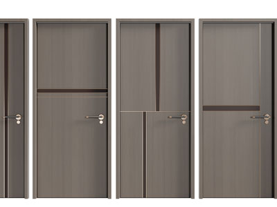 新中式实木平开门