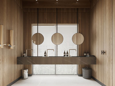 现代轻奢酒店卫生间、洗手间