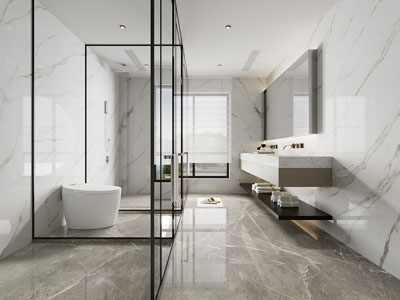 现代卫浴间、洗手间