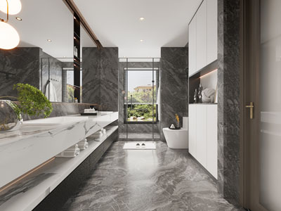 现代酒店卫浴间、洗手间