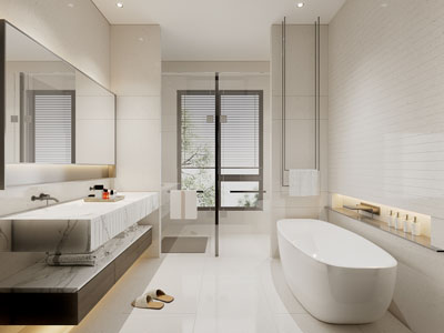 现代卫浴间、洗手间