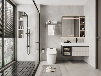 现代卫浴间、洗手间