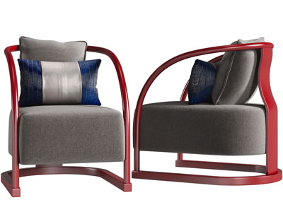 新中式扶手椅子