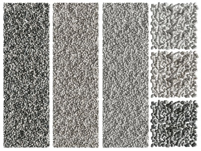 现代长方形、方形石子