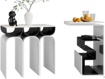 侘寂风茶几边几