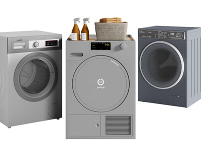 现代滚筒洗衣机