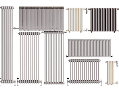 现代暖气片3d模型 现代暖气片