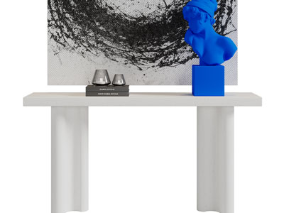 侘寂风端景台3d模型 侘寂风端景台