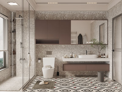 现代卫浴间、洗手间