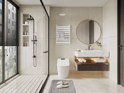 现代卫浴间、洗手间