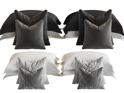 现代方形靠垫桌垫、枕头