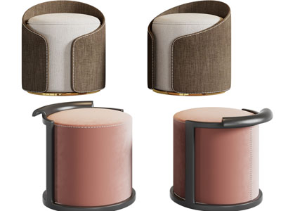 新中式圆形坐墩、坐凳