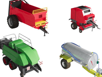 现代工程农机车车斗