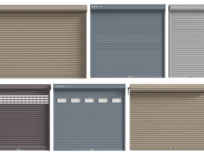 现代金属卷闸门、防盗门