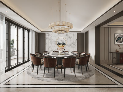 新中式酒店包厢包间